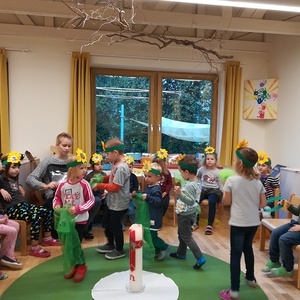 Erntedank im Kindergarten