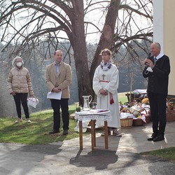 Segnung mit Franz Karner